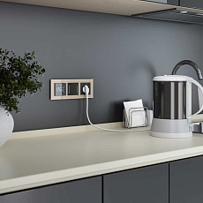 Терморегулятор сенсорный для теплого пола Werkel (Умный дом) W1151208 черный a056754 5