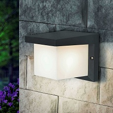 Уличный настенный светильник Elektrostandard 1540 Techno Shelter Grit a038435 2