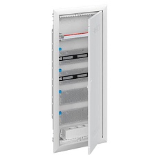 Шкаф мультимедийный с дверью с радиопрозрачной вставкой UK660MW (5 рядов) 2CPX031389R9999