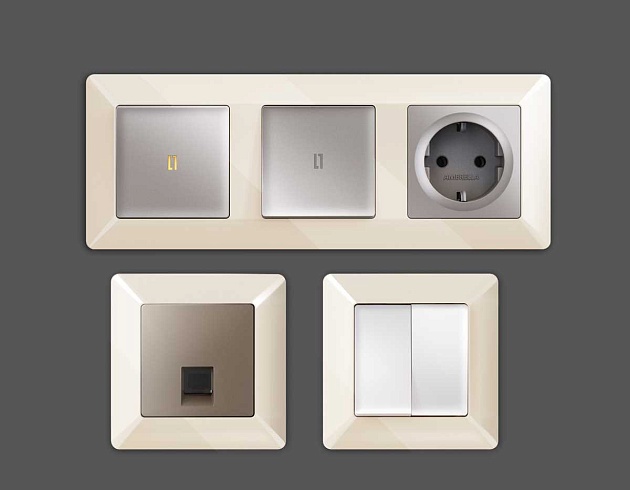 Рамка AMBRELLA VOLT AF110304 изображение 3 Рамка AMBRELLA VOLT AF110304 Фото № 3