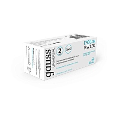 Накладной светодиодный светильник Gauss 843424218 1