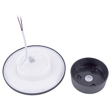 Уличный накладной светильник Uniel ULU-P35R-12W/3000K+4000K+6500K/D18 IP65 BLACK UL-00013632 5