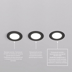 Основание для встраиваемого светильника Denkirs для DK3101 DK3101-SCB 1