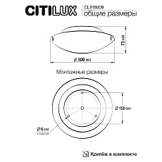 Настенный светильник Citilux Ива CL918009 5