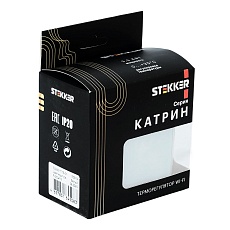 Терморегулятор Wi-Fi (механизм), Stekker, 250В, 3500Вт Катрин, GLS00-7119-01, белый 50374 2