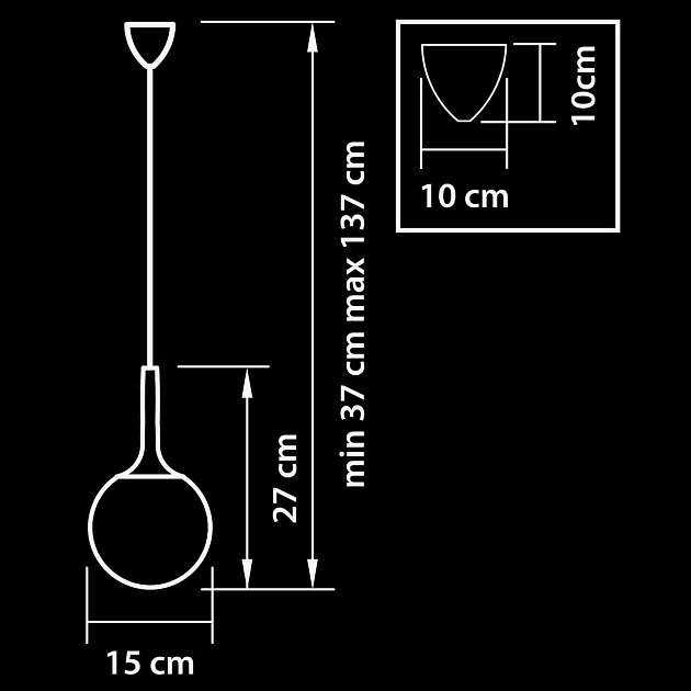 Подвесной светильник Lightstar Globo 813012 изображение 3 Подвесной светильник Lightstar Globo 813012 Фото № 3