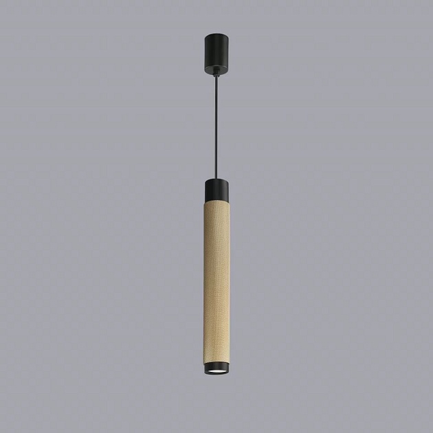 Подвесной светильник iLedex Delta 2366-1 BK+BR Фото № 5