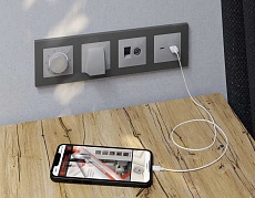 Лицевая панель AMBRELLA VOLT ALFA AP4158 2