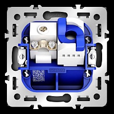 Розетка телевизионная встраиваемая S70 TV+RJ45 кат. 6, (графит) Voltum VLS060707 2