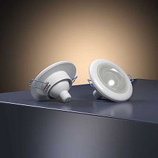 Встраиваемый светильник Elektrostandard 1080 MR16 WH белый a031492 2