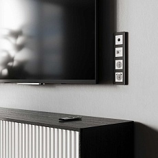 Розетка двойная Ethernet RJ-45 Werkel белый матовый W1181161 4690389192272 1