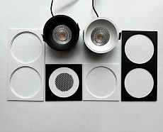 Встраиваемый светодиодный светильник Italline IT08-8032 white 4000K 2