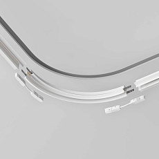 Угловой коннектор для магнитного однофазного трека Maytoni Technical Exility TRA044-angle-W 2