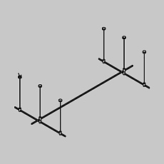 Готовая конструкция (набор) Maytoni Technical TFC-Flar-H07-PT 1