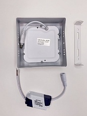 Настенно-потолочный светодиодный светильник Elvan NLS-702SQ-6W-WW-Wh 2