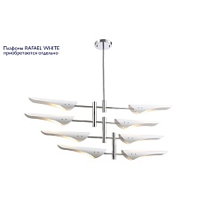 Подвесная люстра Crystal Lux Rafael SP8 Chrome 2