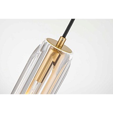 Подвесной светильник Belfast Gibson 6133-1 BR CL 2