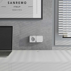 Выключатель одноклавишный проходной Werkel Gallant белый W5012001 4690389164057 1