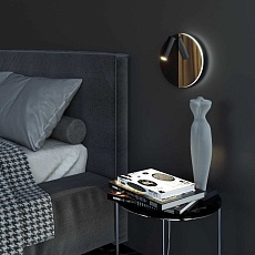 Светодиодный спот Elektrostandard Drom LED 40105/LED чёрный/чёрный жемчуг a055362 1