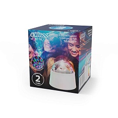 Настольный светильник Gauss с фиксированной проекцией диско DIY0021 3