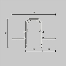 Шинопровод Maytoni Technical Magnetic track system Exility TRX034-423.12B 4