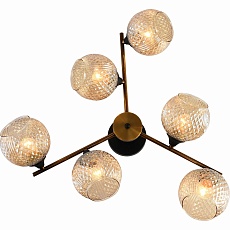 Потолочная люстра Reluce 11341-0.3-06 GOLD BRONZE+BK 2