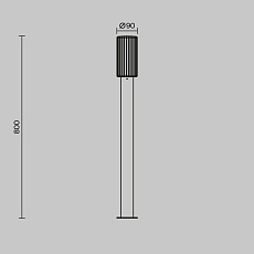 Ландшафтный светильник Maytoni Outdoor O502FL-01B1 1