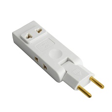 Разветвитель сетевой 4-местный б/з Stekker ADP10-24-21, 250В, 10A, белый 50069 2