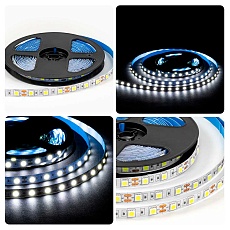Светодиодная лента OGM 14,4W/m 60LED/m 5050SMD холодный белый 5M LSE-270 1
