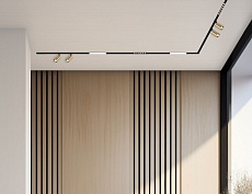 Трековый светодиодный светильник Italline IT012-5027 black 3000K 2