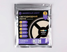 Светодиодная лента Ambrella Light 20W/m 204LED/m 2835SMD дневной белый 5M GS3602 3