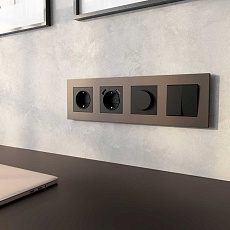 Диммер N Werkel черный матовый W1142008 4690389212901 3