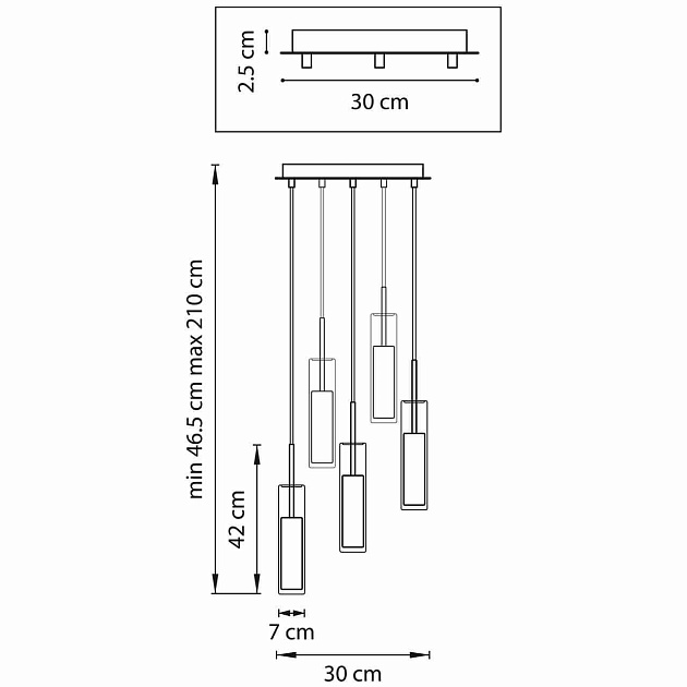 Подвесная люстра Lightstar Cilino 756056 Фото № 3
