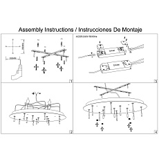 Подвесная люстра Mantra Boomerang 9373+9240 (14L) 5