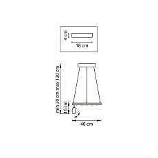 Люстра подвесная Dive Lightstar 740447 1