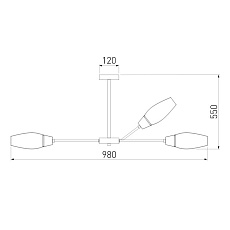 Подвесная люстра Eurosvet Thalia 60140/12 сатин-никель 2