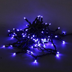 Cветодиодная гирлянда Sneha нить 230V синий мерцающий A-026A BL/W FLASH 5