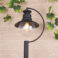 Уличный cветильник Elektrostandard Talli F GL 3002F черный a038485 4