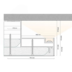 Профиль FerGipps черный ТВ 52 УТ000002480 3