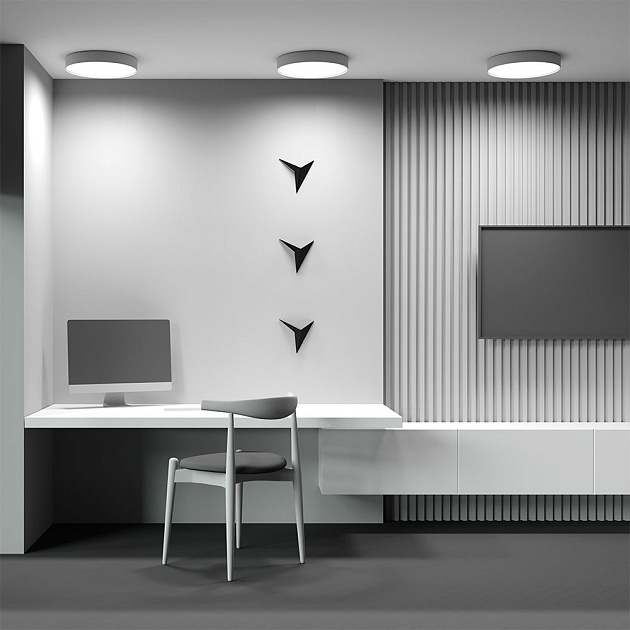 Потолочный светодиодный светильник Maytoni Technical Zon C032CL-45W4K-RD-W Фото № 9