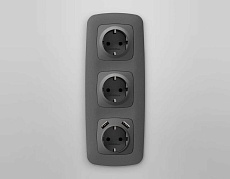 Лицевая панель  розетки AMBRELLA VOLT OP6560 1