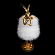 Настольная лампа Loft IT Lapine 10315/A White fluff 3