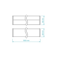 Модульный светодиодный светильник Apeyron 30-14 4