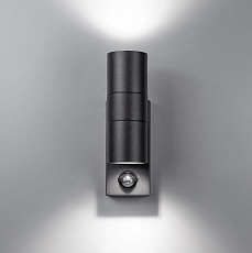 Уличный настенный светильник Arte Lamp Mistero A3322AL-2BK 1