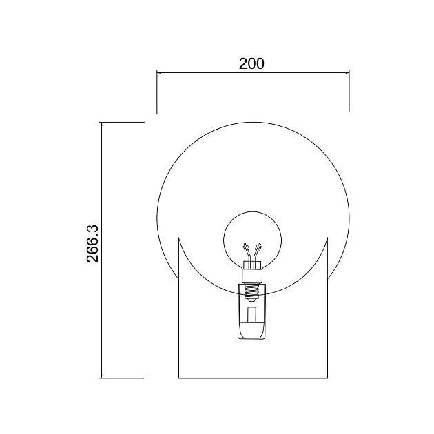 Настольная лампа Eurosvet Pax 01167/1 черный Фото № 4