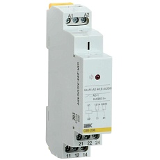 Реле промежуточное модульное OIR 2 контакта 8А 48В AC/DC IEK OIR-208-ACDC48V