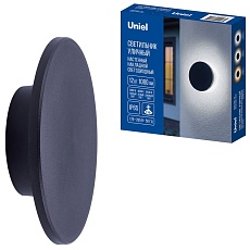 Уличный накладной светильник Uniel ULU-P35R-12W/3000K+4000K+6500K/D18 IP65 BLACK UL-00013632 2