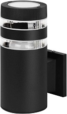 Светильник уличный настенный ЭРА «Адрия» GBW-102-BL-0200 230В 1хЕ27 IP54 вверх черный Б0069594