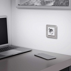 Рамка Werkel Elite на 1 пост дымчатый W0012417 4690389180644 5