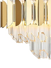 Подвесная люстра Natali Kovaltseva Rivera 81443/6C Gold 2